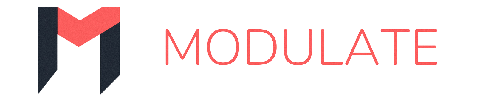 Modulate logo - horizontal transparent